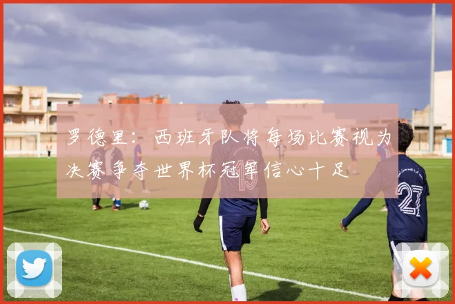 罗德里：西班牙队将每场比赛视为决赛争夺世界杯冠军信心十足